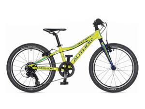 BICYKEL AUTHOR RECORD 20 2023 10" LIMETKOVÁ/MODRÁ