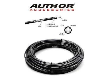 BOVDEN BRZDOVÝ ABS-Bb-CGX 5 MM / 30 M ČIERNY