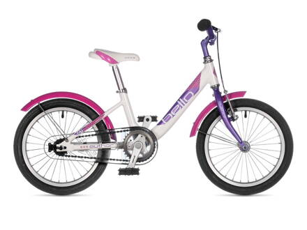 BICYKEL AUTHOR BELLO 2023 9" BIELA/FIALOVÁ