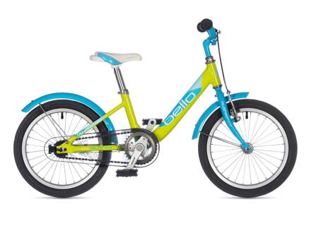 BICYKEL AUTHOR BELLO 2023 9" LIMETKOVÁ/MODRÁ