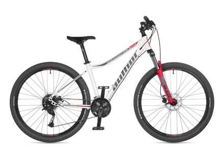 BICYKEL AUTHOR SOLUTION ASL 2023 BIELA/ČERVENÁ