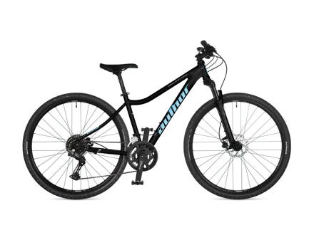 BICYKEL AUTHOR AIRLINE ASL 2025 ČIERNA/MODRÁ