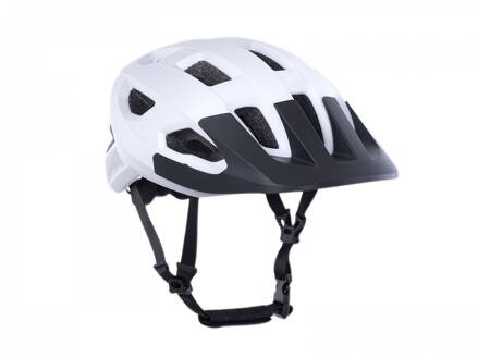 PRILBA VENTO INMOLD LED USB STRIEBORNÁ/BIELA PRILBA VENTO INMOLD LED USB STRIEBORNÁ/BIELA