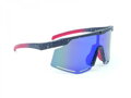 OKULIARE ZX8 S!BRIGHT ORANGE  65 & BlueRevo 13 MODRÉ/RUŽOVÉ