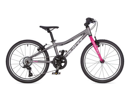 BICYKEL AUTHOR COSMIC 20 2026 10" STRIEBORNÁ/RUŽOVÁ
