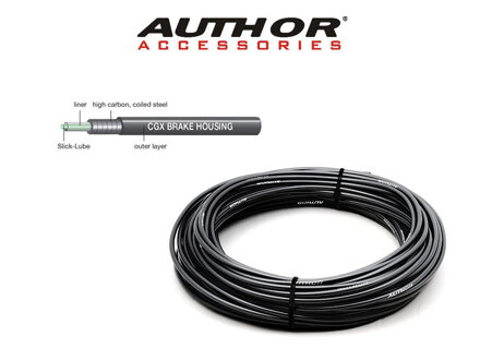 BOVDEN BRZDOVÝ ABS-Bb-CGX 5 MM / 30 M ČIERNY BOVDEN BRZDOVÝ ABS-Bb-CGX 5 MM / 30 M ČIERNY