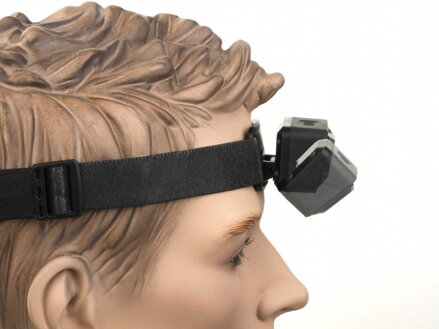 ČELOVKA X-HEAD 350 lm SILICONE USB