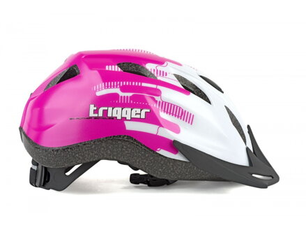 PRILBA TRIGGER INMOLD 173 BIELA/RUŽOVÁ detská