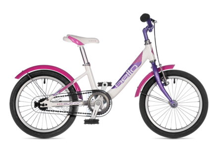 BICYKEL AUTHOR BELLO 2023 9" BIELA/FIALOVÁ
