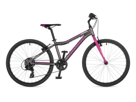 BICYKEL AUTHOR ULTIMA 2023 12,5" STRIEBORNÁ/RUŽOVÁ