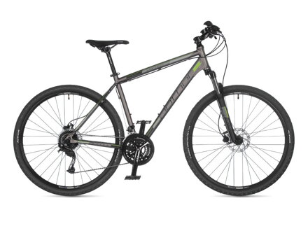 BICYKEL AUTHOR VERTIGO 2023 MATNÁ STRIEBORNÁ/ČIERNA
