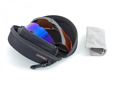 OKULIARE ZX8 ORANGE 65 & BlUE REVO 13