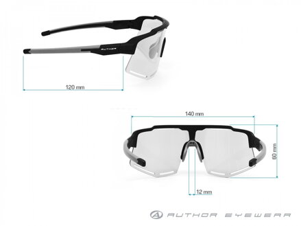 OKULIARE ZEPHYR BLUE REVO 13 MATNÉ BIELE