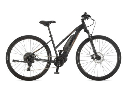 BICYKEL AUTHOR ESSENCE 2025 ŠEDÁ/ZLATÁ/ČIERNA