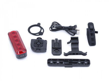 LAMPA ZAD. XYRIUS BRAKE USB 400 lm