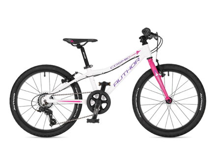 BICYKEL AUTHOR COSMIC 20 2025 10" BIELA/RUŽOVÁ