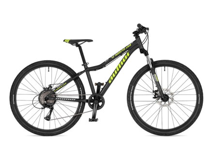 BICYKEL AUTHOR A-MATRIX 26 D 2025 13,5" MATNÁ ČIERNA/LIMETKOVÁ