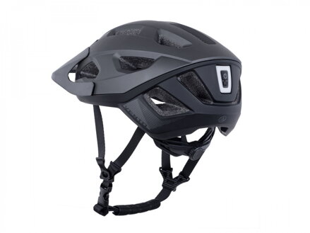 PRILBA VENTO INMOLD LED USB ŠEDÁ/ČIERNA PRILBA VENTO INMOLD LED USB ŠEDÁ/ČIERNA