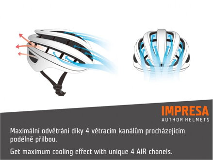 PRILBA IMPRESA INMOLD ŠEDÁ/ČIERNA PRILBA IMPRESA INMOLD ŠEDÁ/ČIERNA