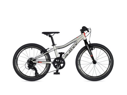 BICYKEL AUTHOR RECORD 20 2026 10" STRIEBORNÁ/ČIERNA