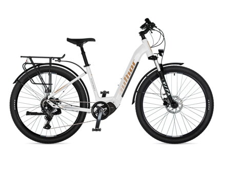 BICYKEL AUTHOR ESPIRIT 2026 BIELA/ČIERNA