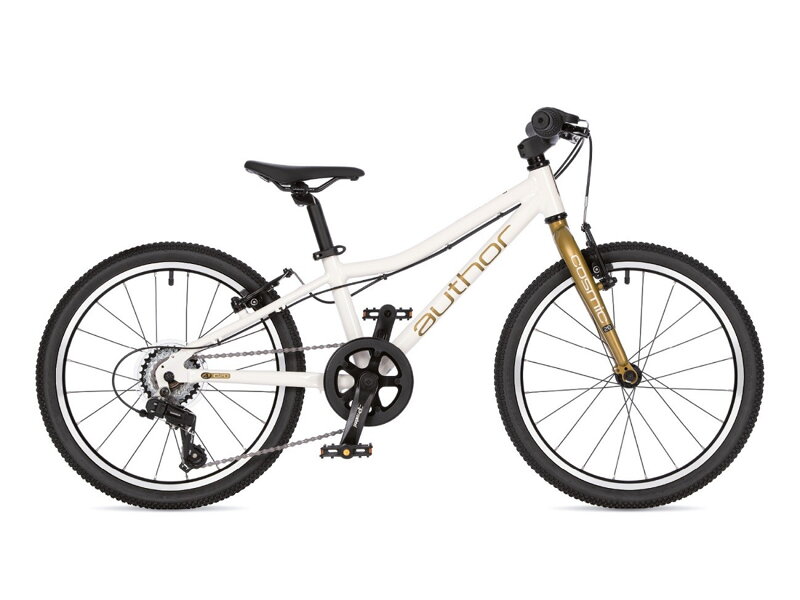 BICYKEL AUTHOR COSMIC 20 2026 10" BIELA/ZLATÁ