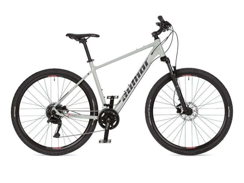 BICYKEL AUTHOR GRAND 2026 ŠEDÁ/ČIERNA