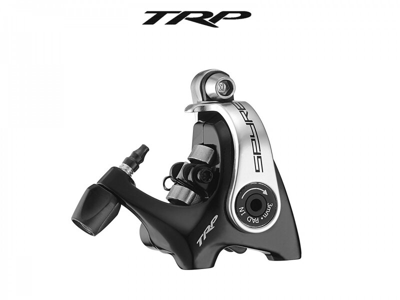 Kot. brzda TRP Spyre mech. FM čierna/strieborná