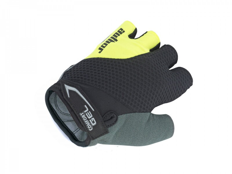 RUKAVICE MEN COMFORT GEL X24 ČIERNE/NEÓN-ŽLTÉ