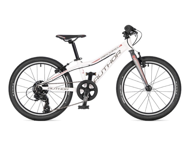 BICYKEL AUTHOR RECORD 20 2025 10" BIELA/STRIEBORNÁ