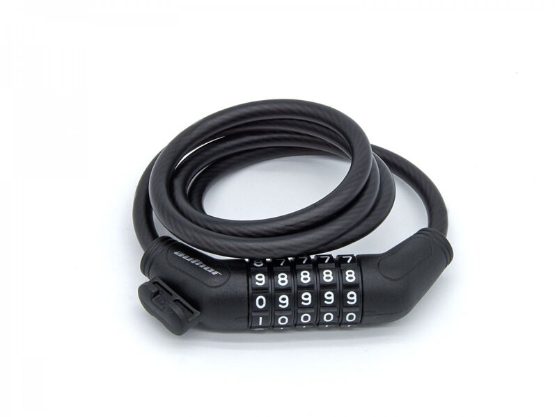 ZÁMOK ASL-44 8x1000 ŠPIRÁLA/KÓD MATNÝ ČIERNY