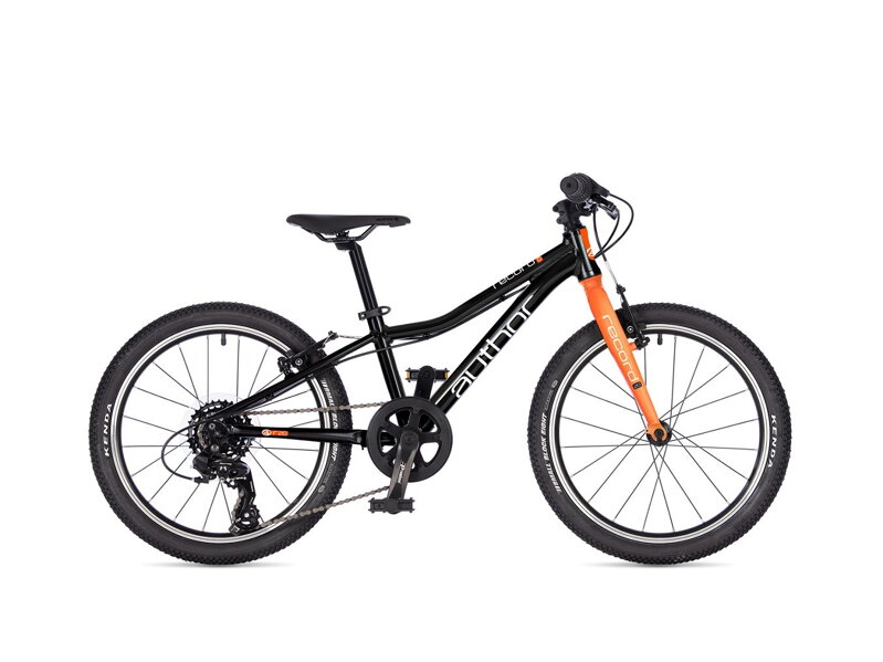 BICYKEL AUTHOR RECORD 20 2026 10" ČIERNA/ORANŽOVÁ