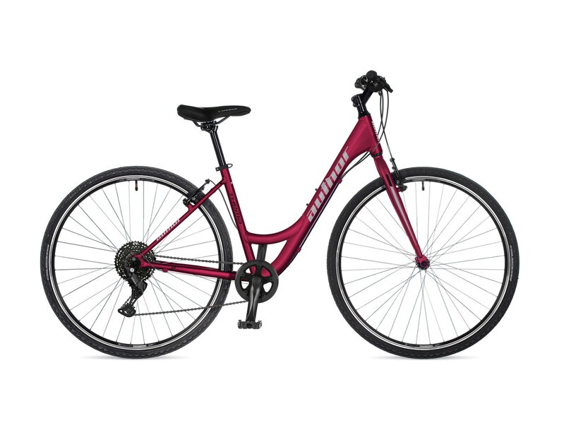 BICYKEL AUTHOR THEMA 2026 METALICKÁ ČERVENÁ