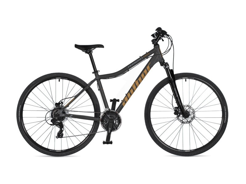 BICYKEL AUTHOR HORIZON ASL 2026 MATNÁ: ŠEDÁ/ČIERNA